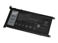 BTI WDX0R-BTI - Laptop-Batterie (gleichwertig mit: Dell WDX0R, Dell Y3F7Y) - Lithium-Polymer - 3 Zellen - 3684 mAh - 42 Wh