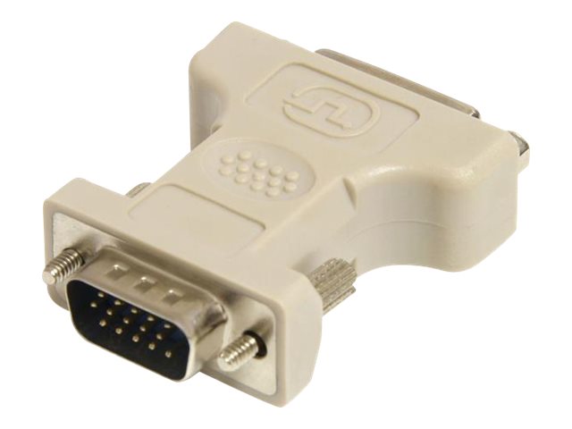 StarTech.com DVI auf VGA Kabel Adapter - Bu/St - DVI-I auf VGA Monitorkabel Adapter - VGA-Adapter - DVI-I (W) zu HD-15 (VGA) (M)