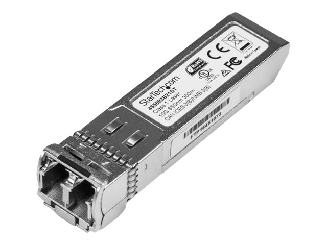 StarTech.com 10 Gigabit LWL SFP+ Transceiver Modul - HP 455883-B21 Kompatibel - MM LC mit DDM - 300m - 10GBase-SR - SFP+-Transce