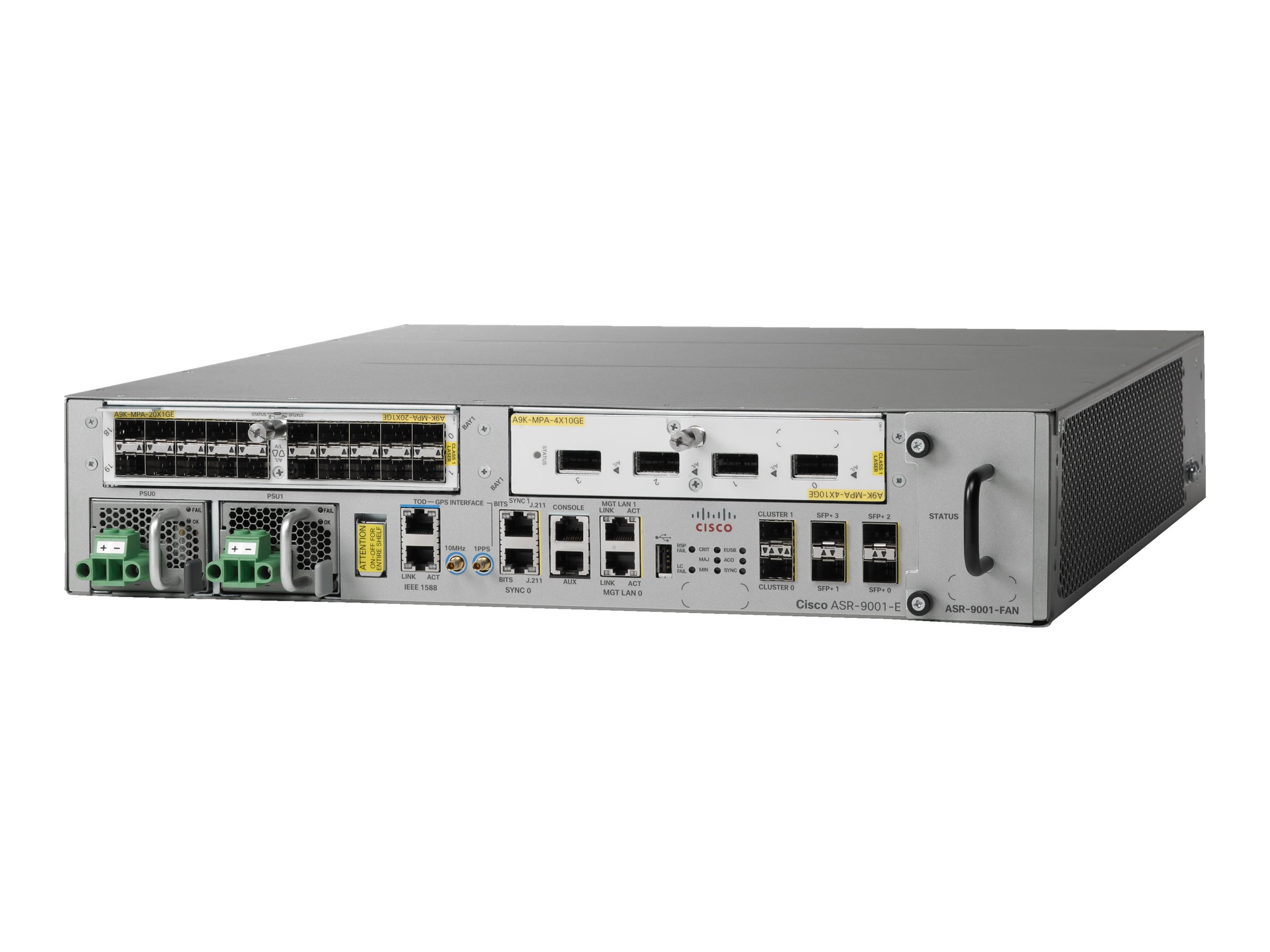 Cisco ASR 9001 - Router - 10 GigE, 40 Gigabit LAN - an Rack montierbar