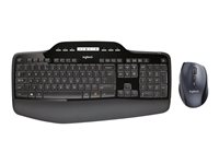 Logitech Wireless Desktop MK710 - Tastatur-und-Maus-Set - kabellos - 2.4 GHz - US International