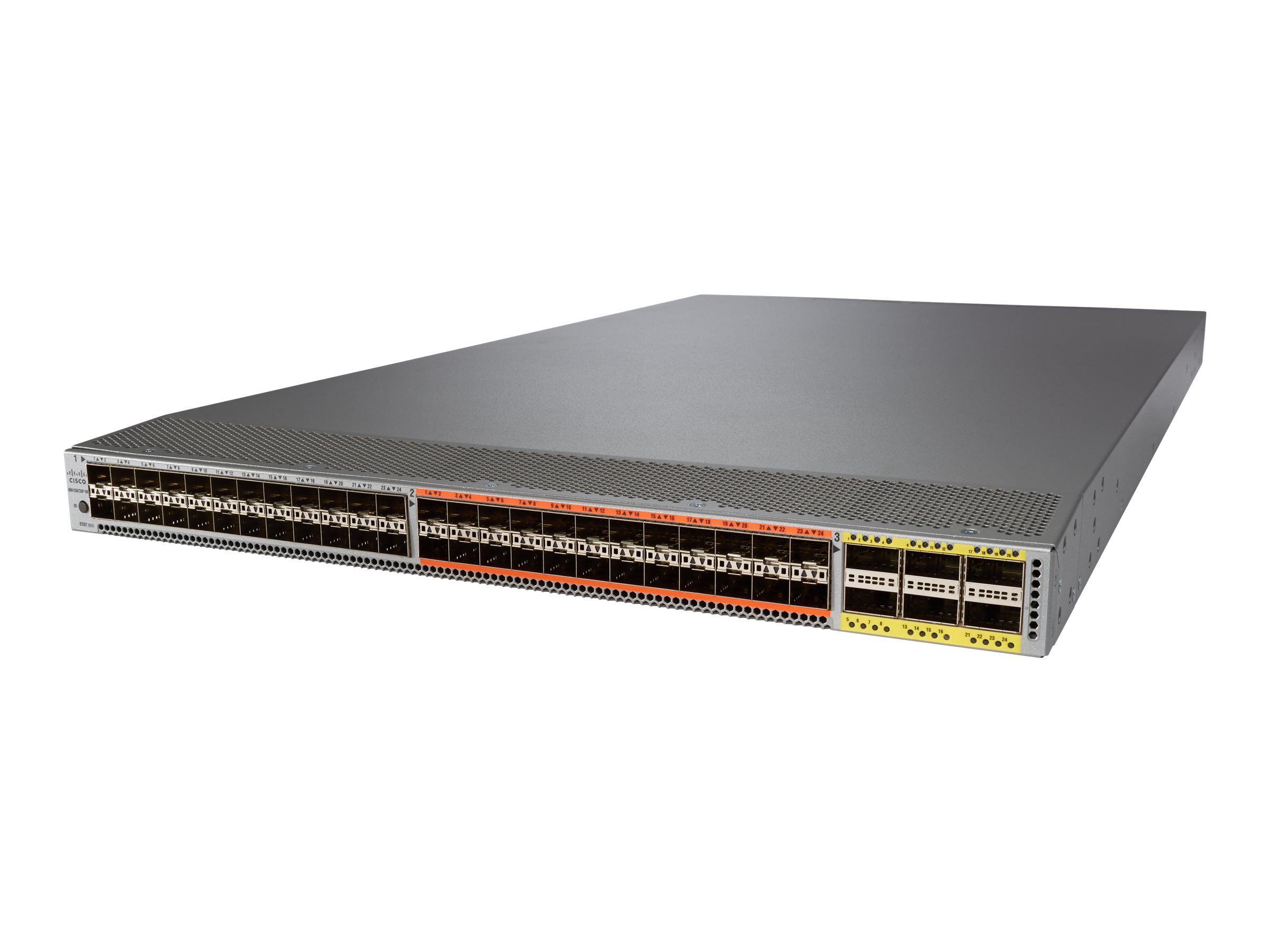 Cisco Nexus 5672UP-16G - Switch - L3 - managed - 24 x 1 Gigabit / 10 Gigabit SFP+ + 24 x combo 1 Gigabit / 10Gb Ethernet / 2/4/8
