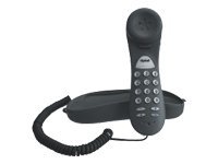 Tiptel 114 - Telefon mit Schnur - Grau