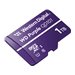 WD Purple WDD100T1P0C - Flash-Speicherkarte - 1 TB - UHS-I U1 / Class10 - microSDXC - lila