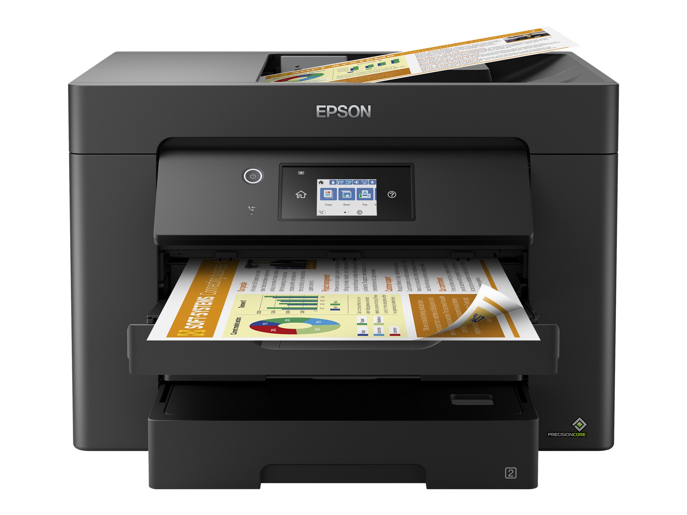 Epson WorkForce WF-7835DTWF - Multifunktionsdrucker - Farbe - Tintenstrahl - A3 (297 x 420 mm) (Original) - A3 (Medien)