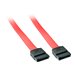 Lindy - SATA-Kabel - Serial ATA 150/300/600 - SATA zu SATA - 20 cm - Rot