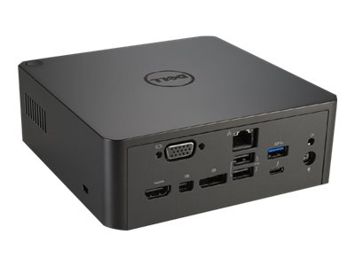 Dell Dual USB-C Thunderbolt Dock TB18DC - Dockingstation - USB-C / Thunderbolt 3 - VGA, HDMI, DP, Mini DP, Thunderbolt - GigE - 
