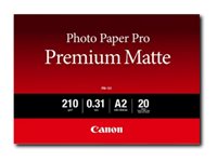 Canon Pro Premium PM-101 - Glatt matt - 310 Mikron - warmer weisser Ton - A2 (420 x 594 mm) - 210 g/m