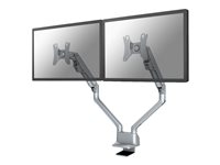 Neomounts FPMA-D750DSILVER2 - Befestigungskit (Tischmontage) - full-motion - fr 2 LCD-Displays - Silber - Bildschirmgrsse: 25.