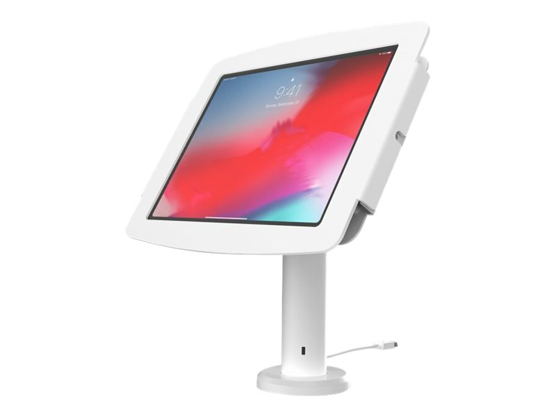 Compulocks Space Rise iPad Enclosure Kiosk Low-Rise - Befestigungskit (Gehäuse, pole stand) - für Tablett - verriegelbar - hochw