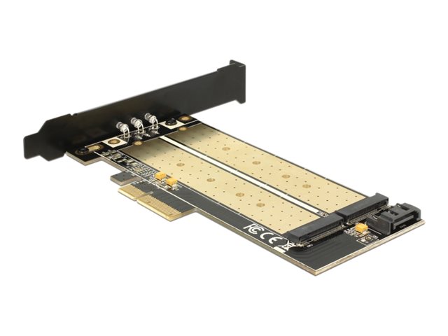 Delock - Speicher-Controller - M.2 - M.2 Card / SATA 6Gb/s - Low-Profile - PCIe x4