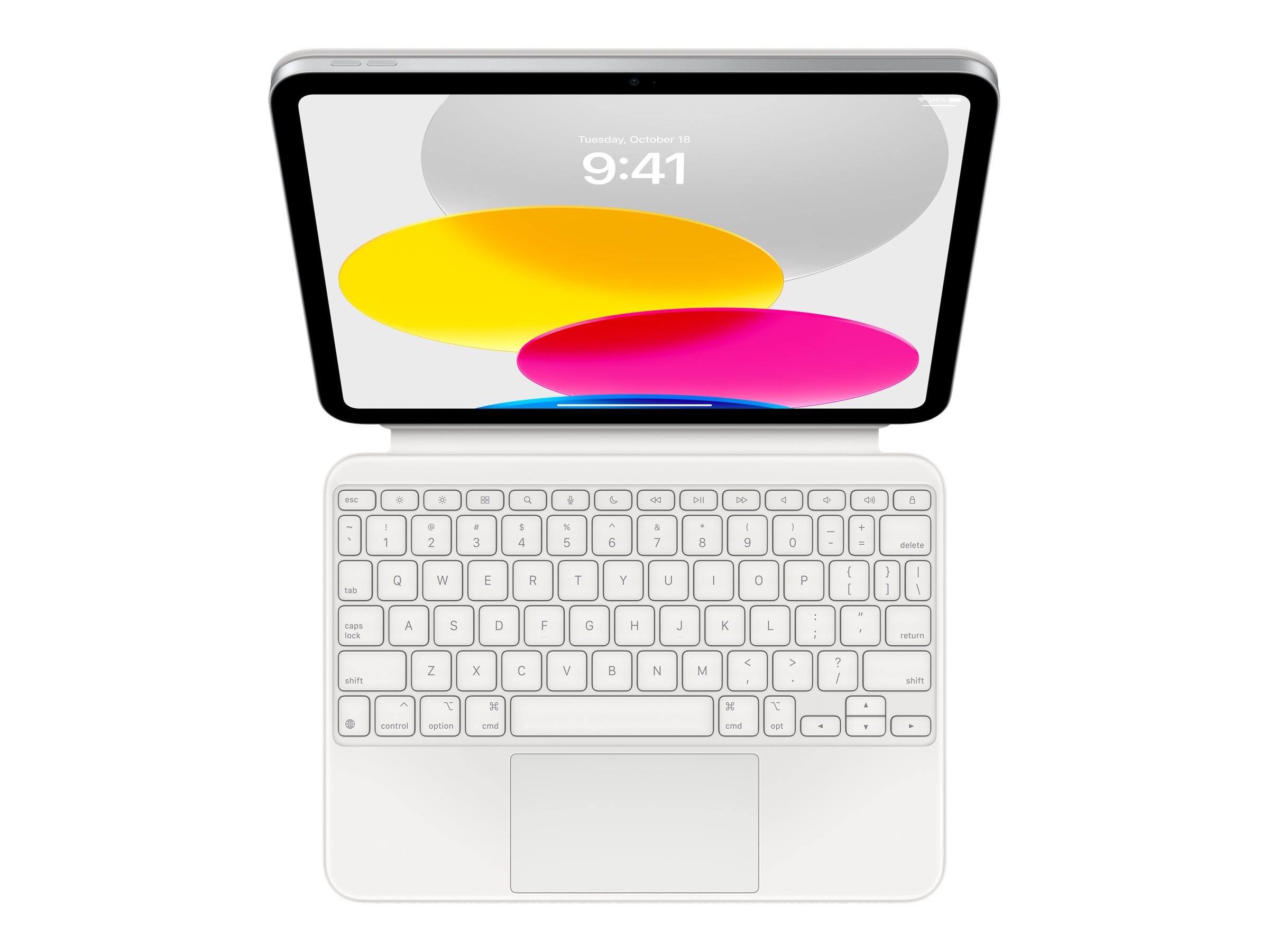 Apple Magic Keyboard Folio - Tastatur und Foliohlle - mit Trackpad - Apple Smart connector - QWERTZ - Deutsch