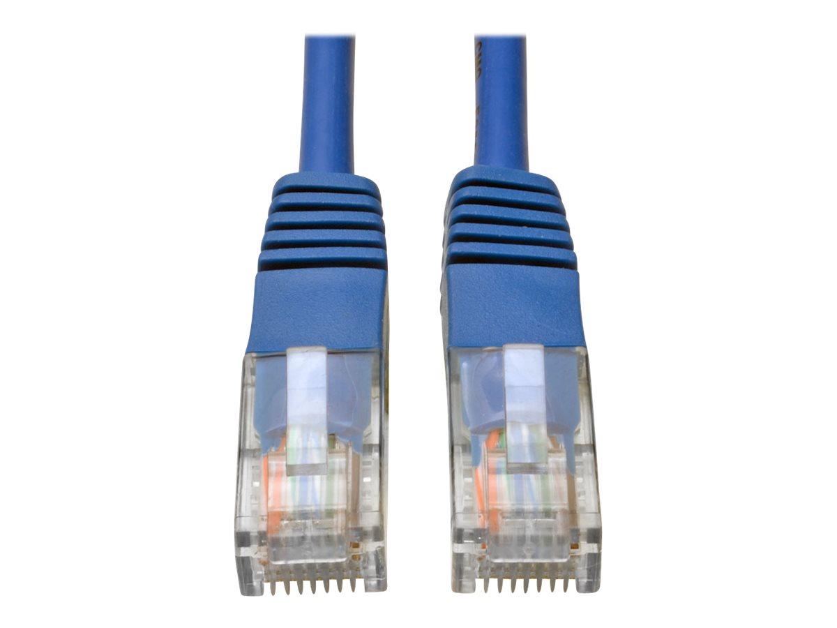 Eaton Tripp Lite Series Cat5e 350 MHz Molded (UTP) Ethernet Cable (RJ45 M/M), PoE - Blue, 14 ft. (4.27 m) - Patch-Kabel - RJ-45 
