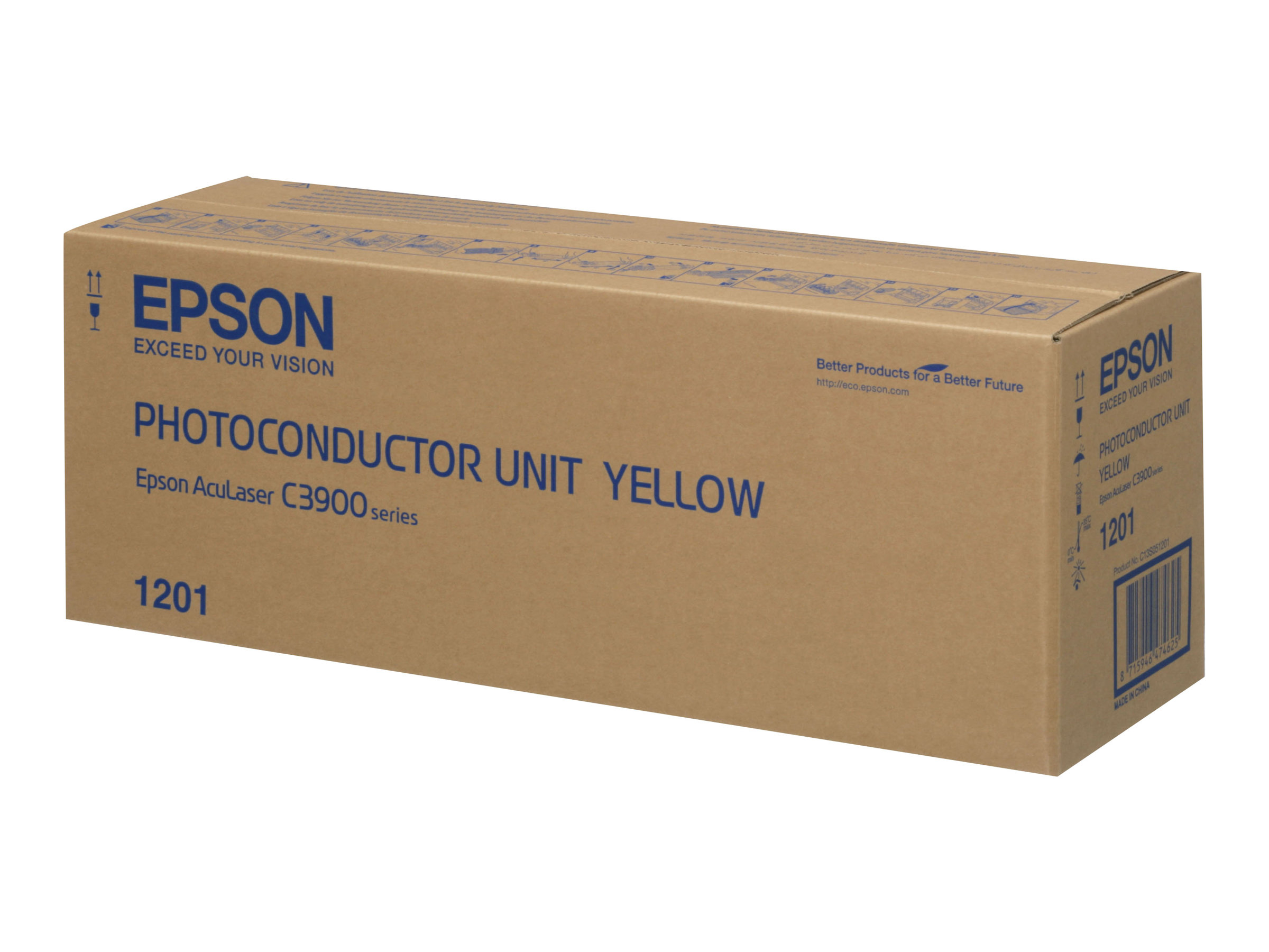 Epson - Gelb - Fotoleitereinheit - fr Epson AL-C300; AcuLaser C3900, CX37; WorkForce AL-C300