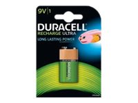 Duracell Recharge Ultra - Batterie 6HR61 - NiMH - (wiederaufladbar) - 170 mAh