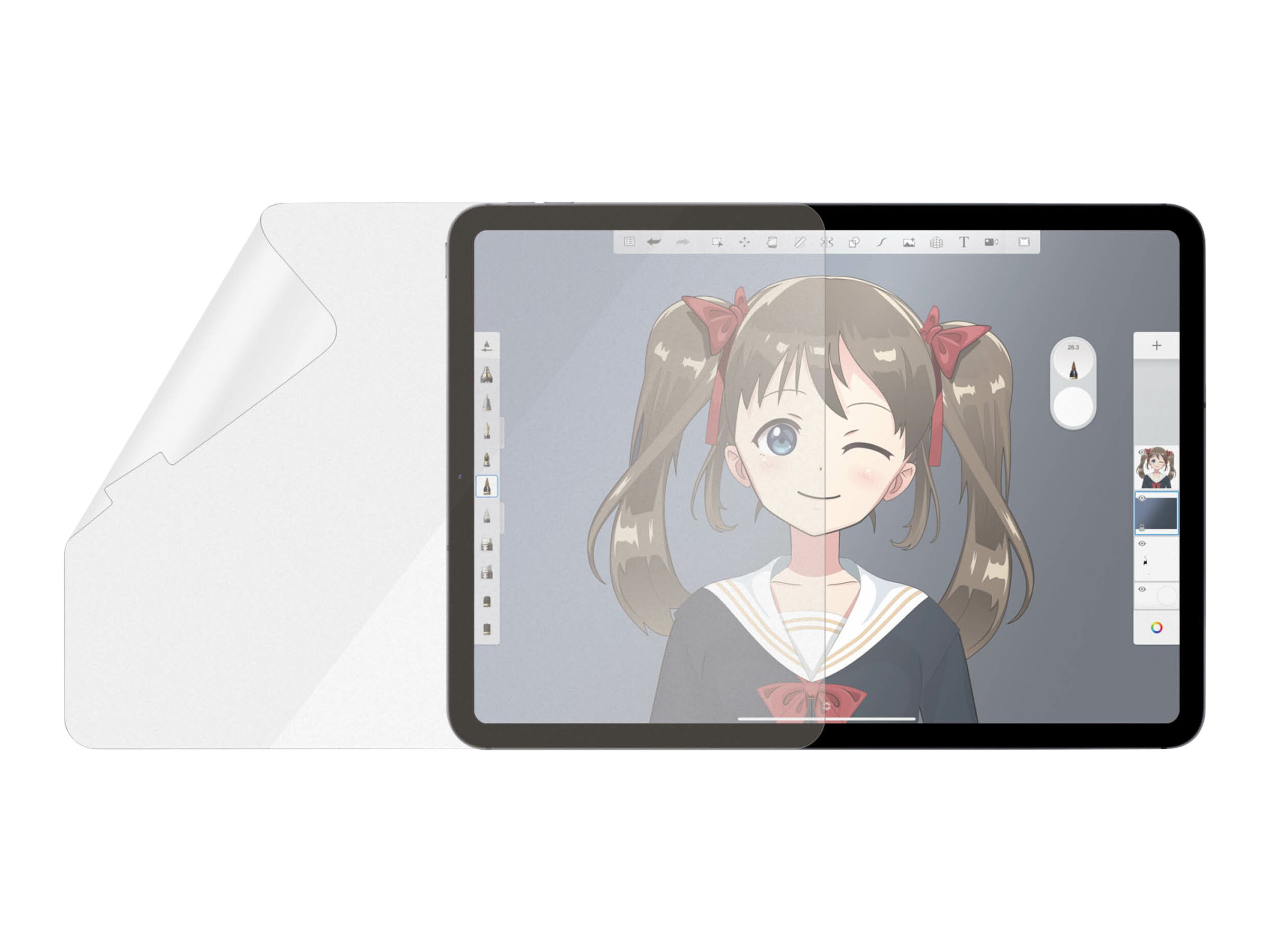 PanzerGlass Graphic Paper - Bildschirmschutz für Tablet - Folie - für Apple 11-inch iPad Pro (1. Generation, 2. Generation)