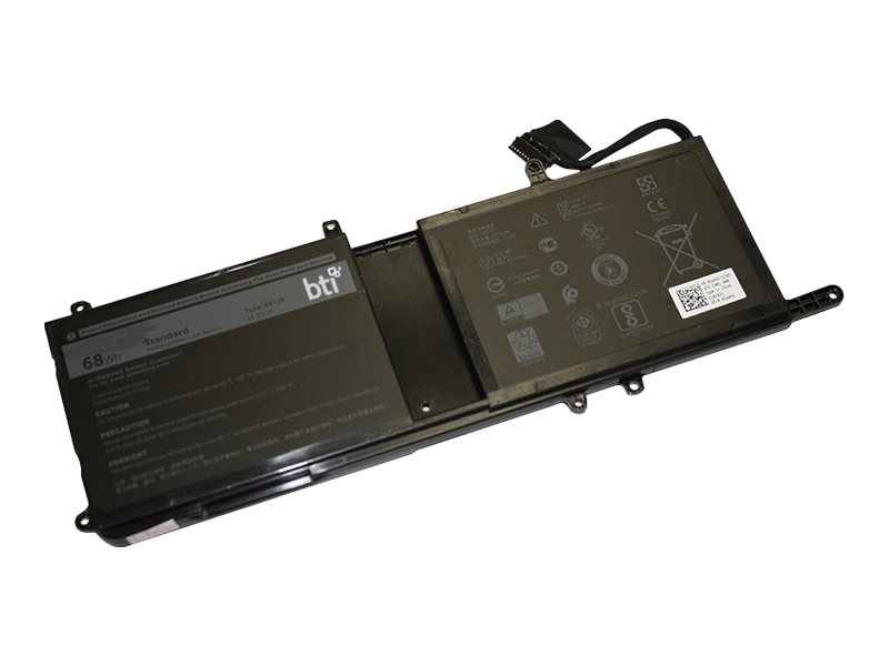 BTI - Laptop-Batterie (gleichwertig mit: Dell 044T2R, Dell 44T2R, Dell 546FF) - Lithium-Ionen - 8 Zellen - 4276 mAh - 68 Wh