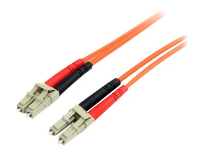 StarTech.com 2m Fiber Optic Cable - Multimode Duplex 62.5/125 - LSZH - LC/LC - OM1 - LC to LC Fiber Patch Cable (FIBLCLC2)