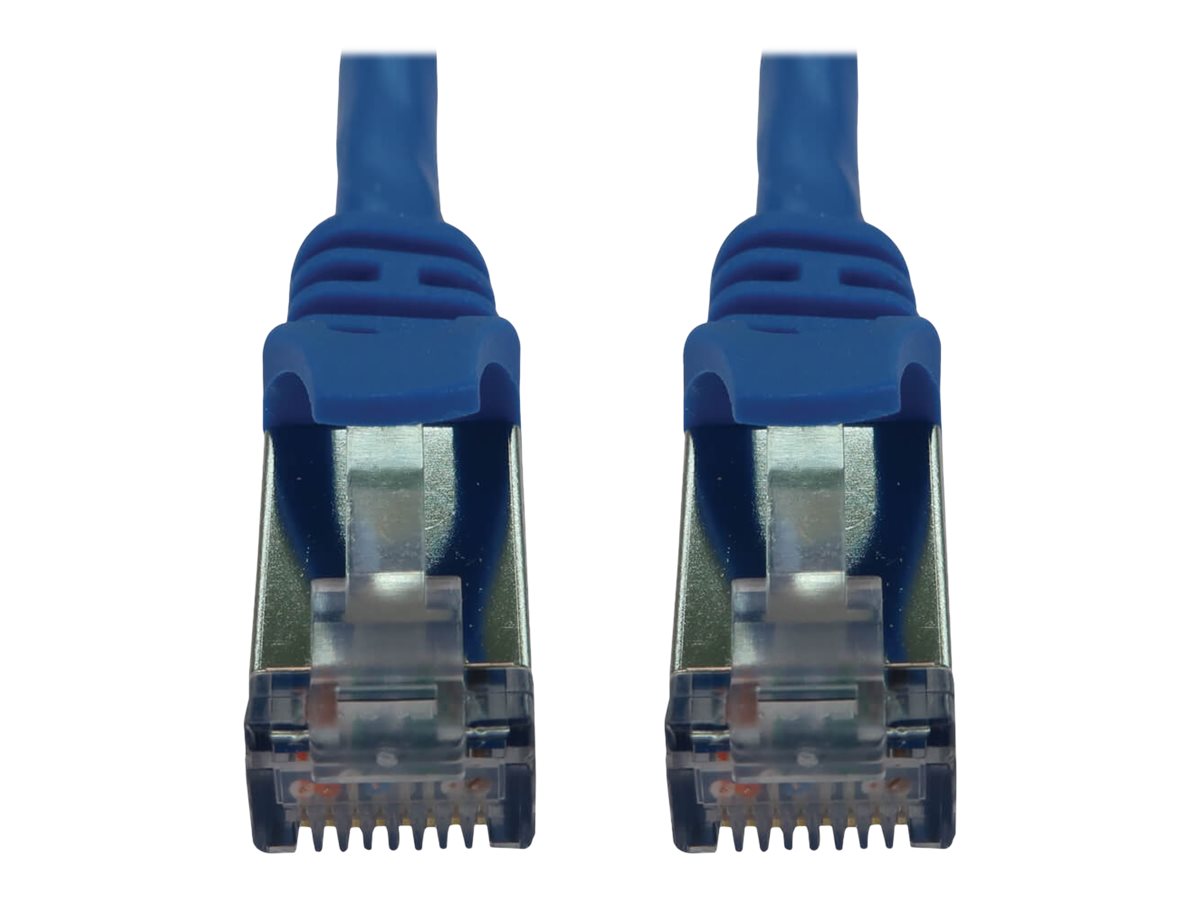 Eaton Tripp Lite Series Cat6a 10G Snagless Shielded Slim STP Ethernet Cable (RJ45 M/M), PoE, Blue, 6 ft. (1.8 m) - Netzwerkkabel