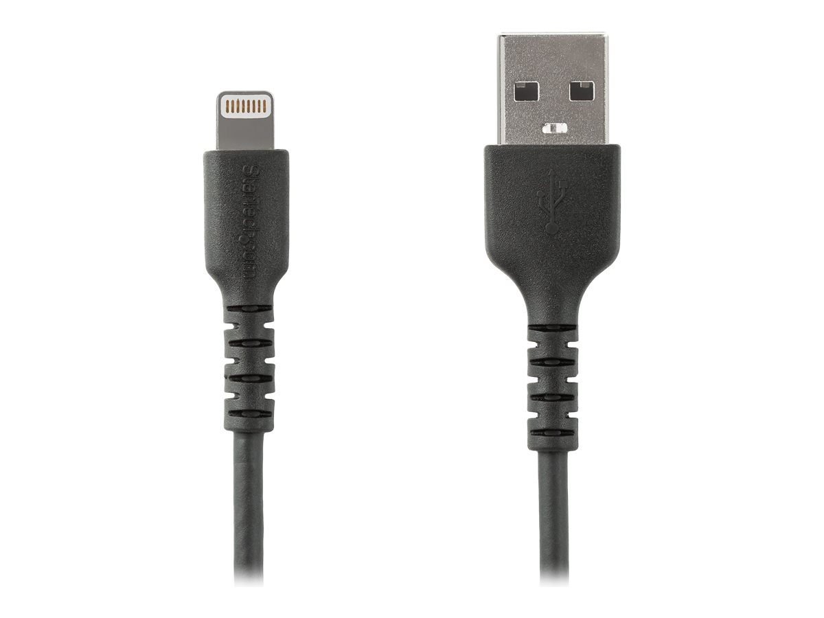 StarTech.com 2m USB-A auf Lightning-Kabel - Hochbelastbare, robuste Aramidfaser - USB Typ-A auf Lightningkabel - Lade-/Synchroni