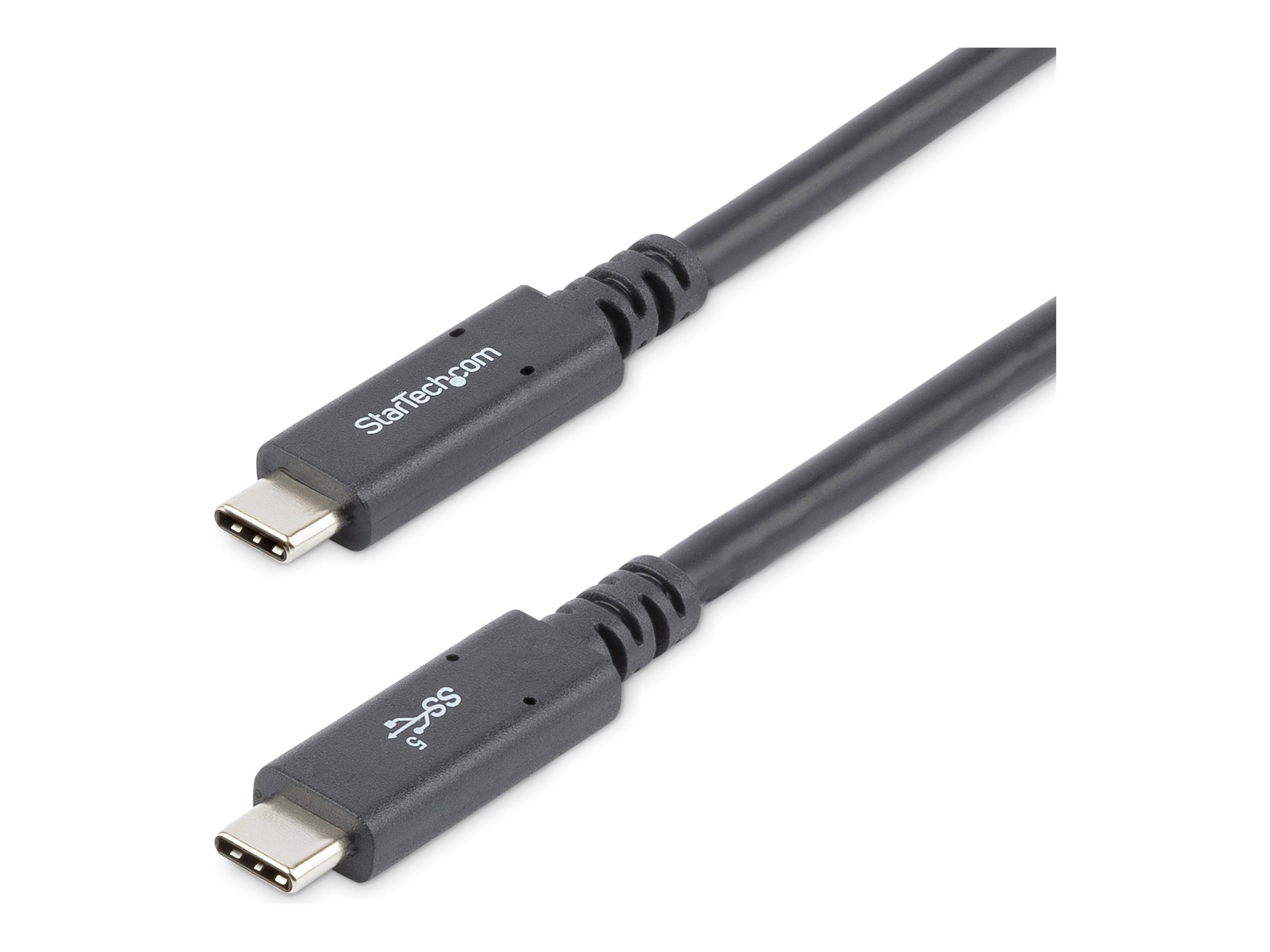 StarTech.com USB-C auf USB-C Kabel mit 5A Power Delivery - St/St - 1,8m - USB 3.0 (5Gbit/s) - USB-IF zertifiziert - USB Typ C Ka