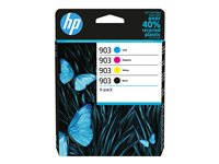 HP 903 - 4er-Pack - Schwarz, Gelb, Cyan, Magenta - Original - Tintenpatrone - fr Officejet 69XX; Officejet Pro 69XX