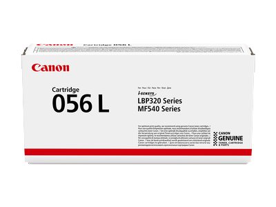 Canon 056 L - Schwarz - original - Tonerpatrone - fr ImageCLASS MF543dw; i-SENSYS LBP325x, MF542x, MF543x, MF552dw, MF553dw