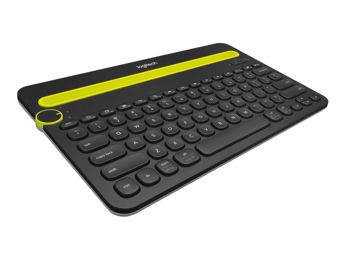 Logitech Multi-Device K480 - Tastatur - Bluetooth - Deutsch - Schwarz