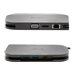 Kensington SD1610P USB-C Mobile 4K Dock w/ Pass-Through Charging - Dockingstation - USB-C - VGA, HDMI - 1GbE - Europa
