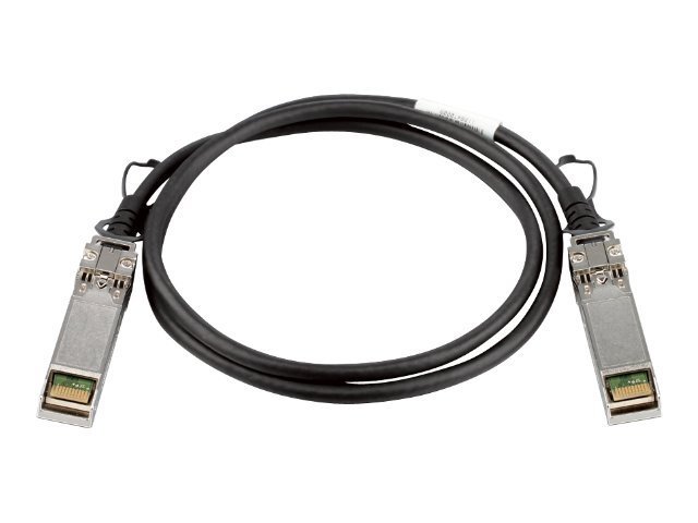 D-Link Direct Attach Cable - Stacking-Kabel - SFP+ zu SFP+ - 1 m - für D-Link Data Center 10; DGS 3630; DXS 1100, 1210, 3400, 36