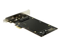 Delock PCI Express x1 Card for 2 x SATA HDD / SSD - Speicher-Controller - 2 Sender/Kanal - SATA 6Gb/s - PCIe 2.0 x1