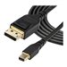 StarTech.com 3ft (1m) VESA Certified Mini DisplayPort to DisplayPort 1.4 Cable, 8K 60Hz HBR3 HDR, Super UHD mDP to DP 1.4 Cord, 