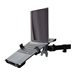 StarTech.com VESA Laptop Tray, Adjustable Monitor Arm Laptop Tray Secures Notebooks up to 4.5kg (9.9lb), 75x75 & 100x100 VESA Ho