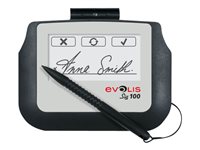 Evolis Signature Sig100 - Unterschriften-Terminal mit LCD Anzeige - 4.7 x 9.5 cm - kabelgebunden - USB - mit 1 Lizenz für signoS