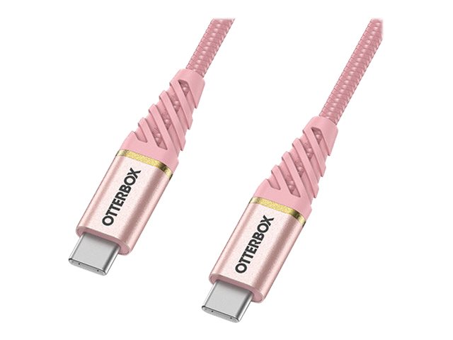 OtterBox Premium - USB-Kabel - 24 pin USB-C (M) zu 24 pin USB-C (M) - USB 2.0 - 3 A - 1 m
