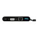 StarTech.com USB-C VGA Multiport Adapter - Power Delivery (60W) - USB 3.0 - Gigabit Ethernet - USB C Adapter fr Mac, Windows, C