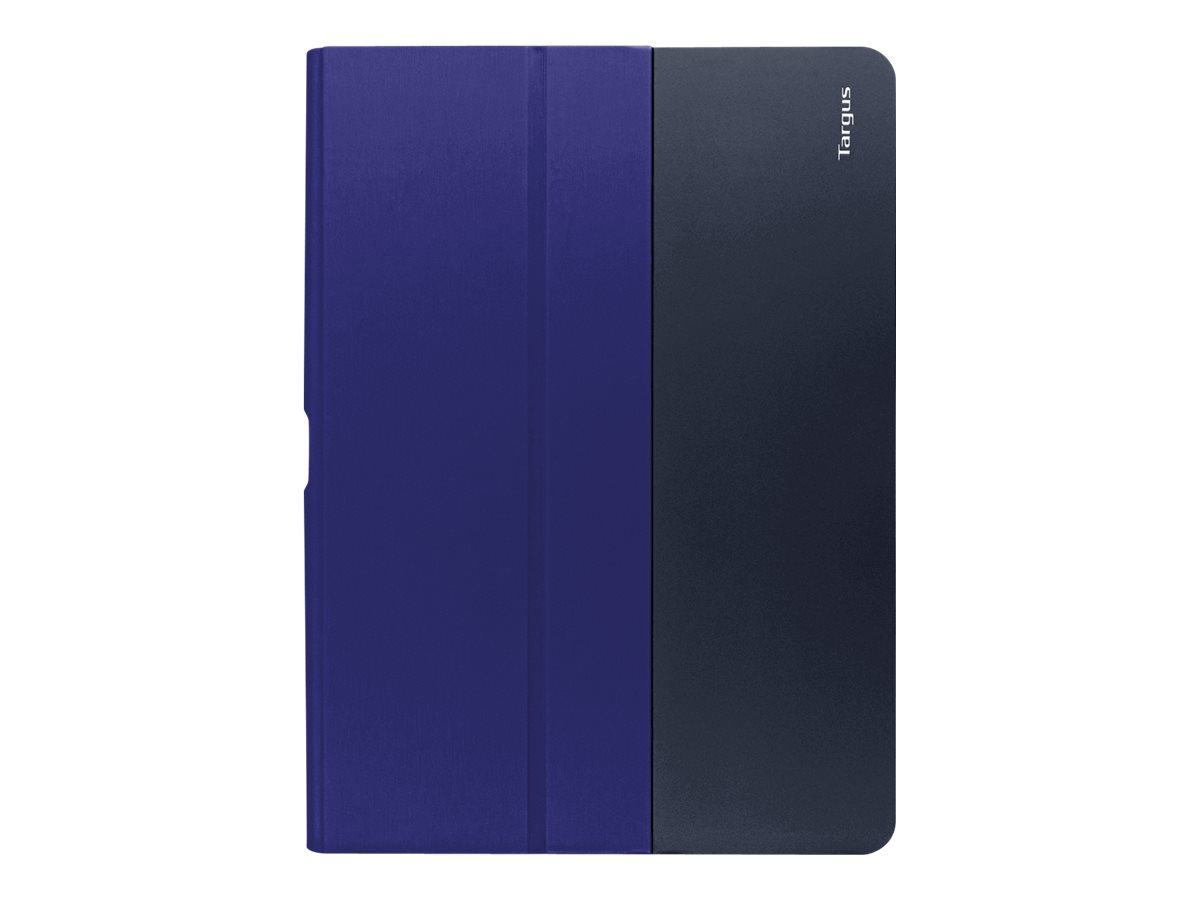 Targus Fit-N-Grip Rotating Universal - Flip-Hülle für Tablet - Polyurethan, Silikon - Blau - 22.9 cm - 25.4 cm (9
