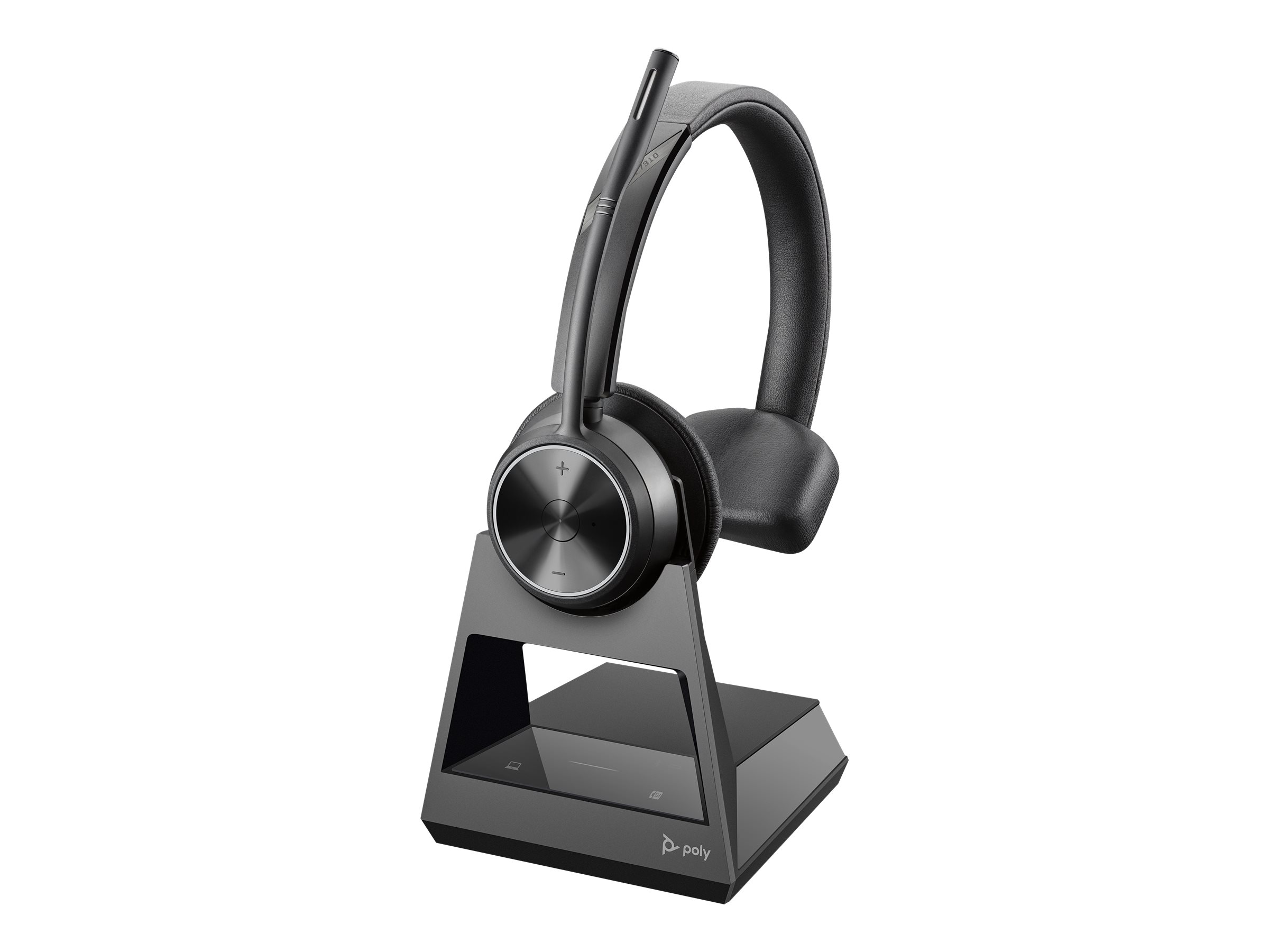 Poly Savi 7310 - 7300 Office Series - Headset-System - On-Ear - DECT - kabellos