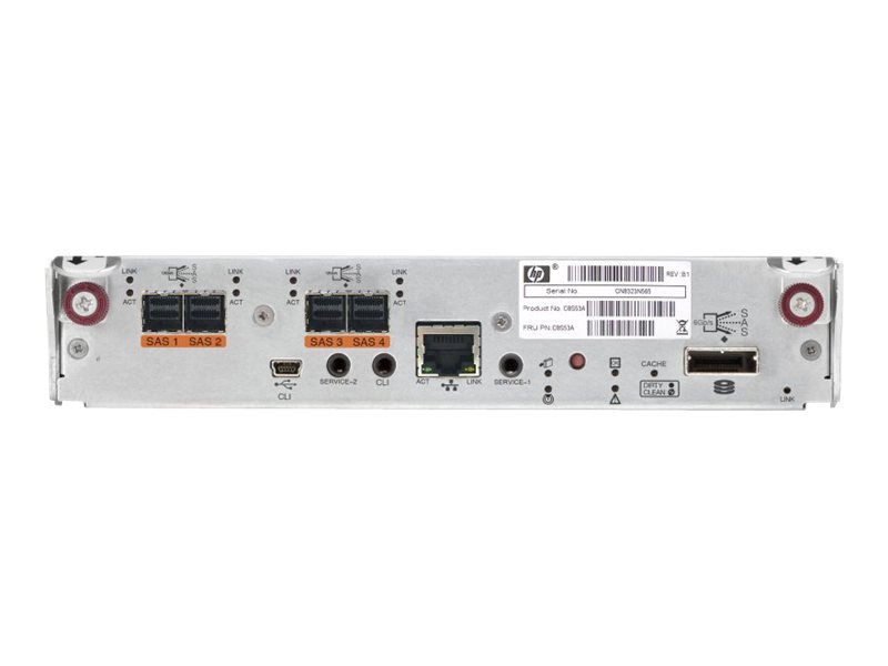 HPE Modular Smart Array 2040 SAS Controller - Speichercontroller (RAID) - SAS 6Gb/s - RAID RAID 0, 1, 3, 5, 6, 10, 50 - SAS 6Gb/