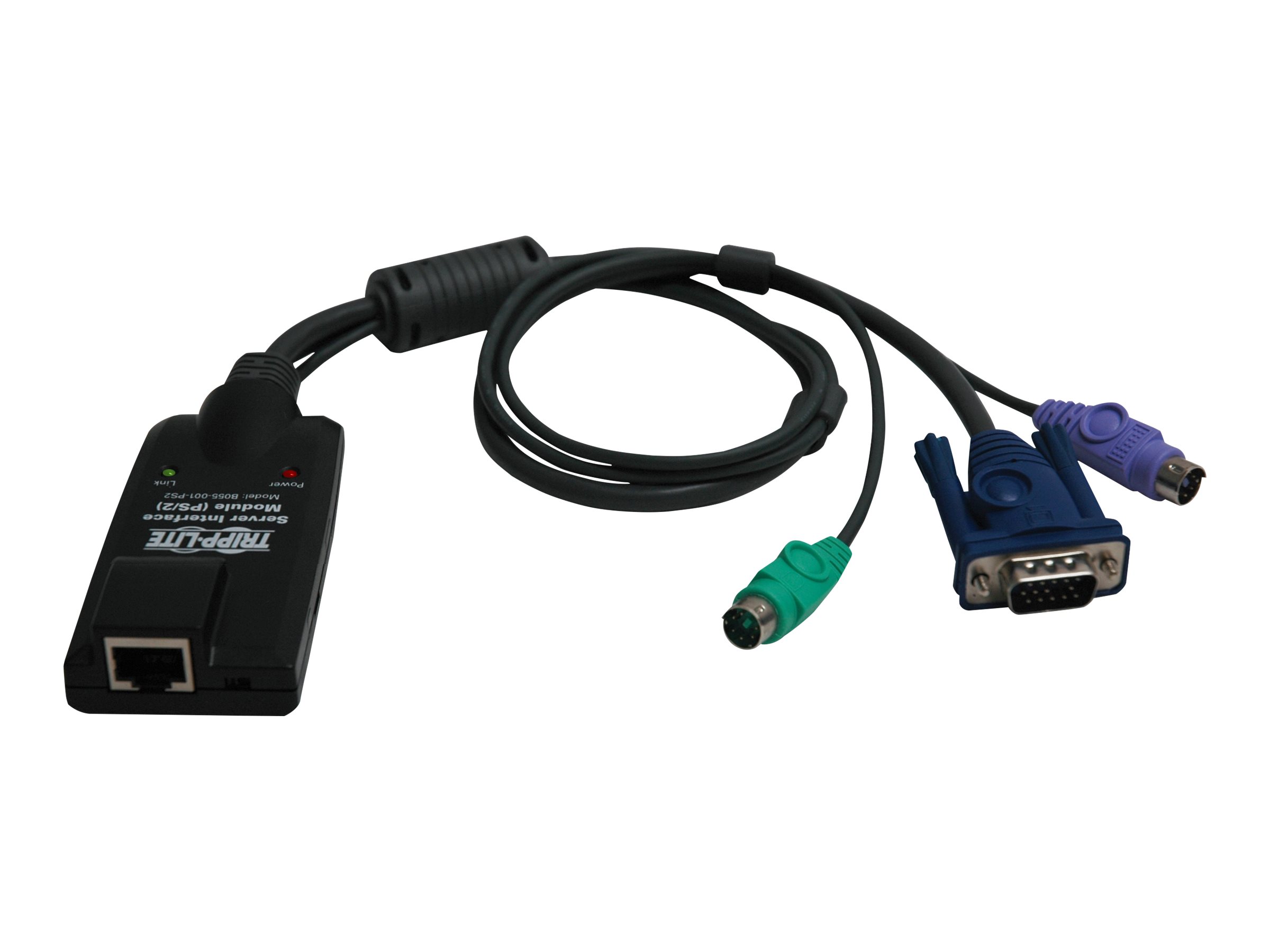 Tripp Lite PS2 Server Interface Module for B064- Series KVM Switches - KVM-Extender - bis zu 50 m - fr P/N: B064-008-01-IPG, B0