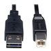 Eaton Tripp Lite Series Universal Reversible USB 2.0 Cable (Reversible A to B M/M), 3 ft. (0.91 m) - USB-Kabel - USB Typ B (M) z