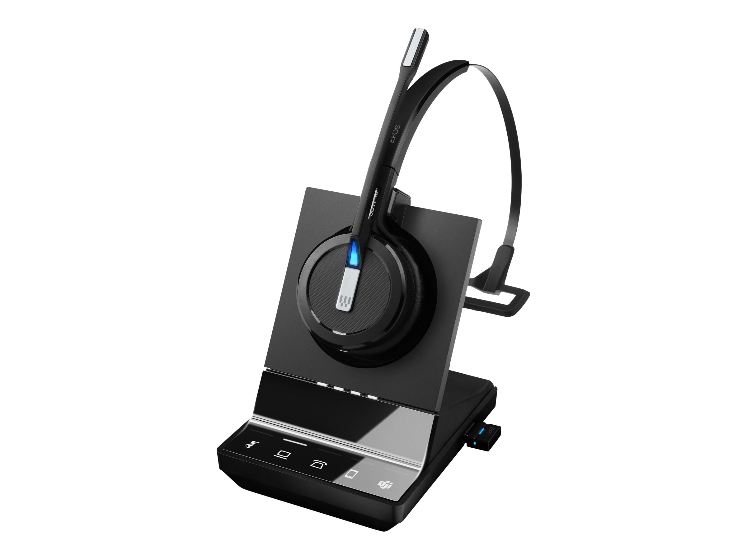 EPOS IMPACT SDW 5016T - Headset-System - On-Ear - konvertierbar - DECT - kabellos, kabelgebunden