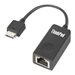 Lenovo ThinkPad Ethernet Extension Adapter Gen 2 - Netzwerkadapterkabel - RJ-45 (W) zu Lenovo Ethernet-Erweiterungsstecker (M) -