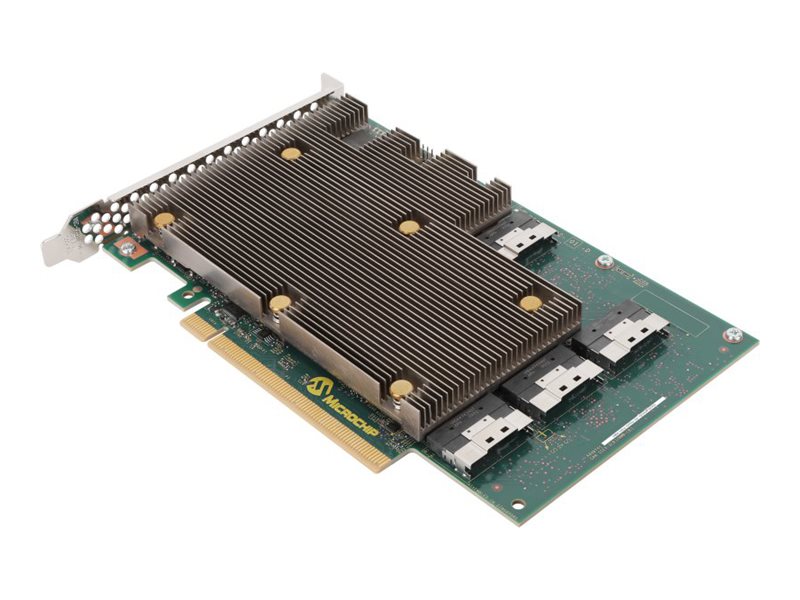 Microchip Adaptec HBA Ultra 1200p 32i - Speicher-Controller - 32 Sender/Kanal - SATA 6Gb/s / SAS 24Gb/s / PCIe 4.0 (NVMe) - PCIe