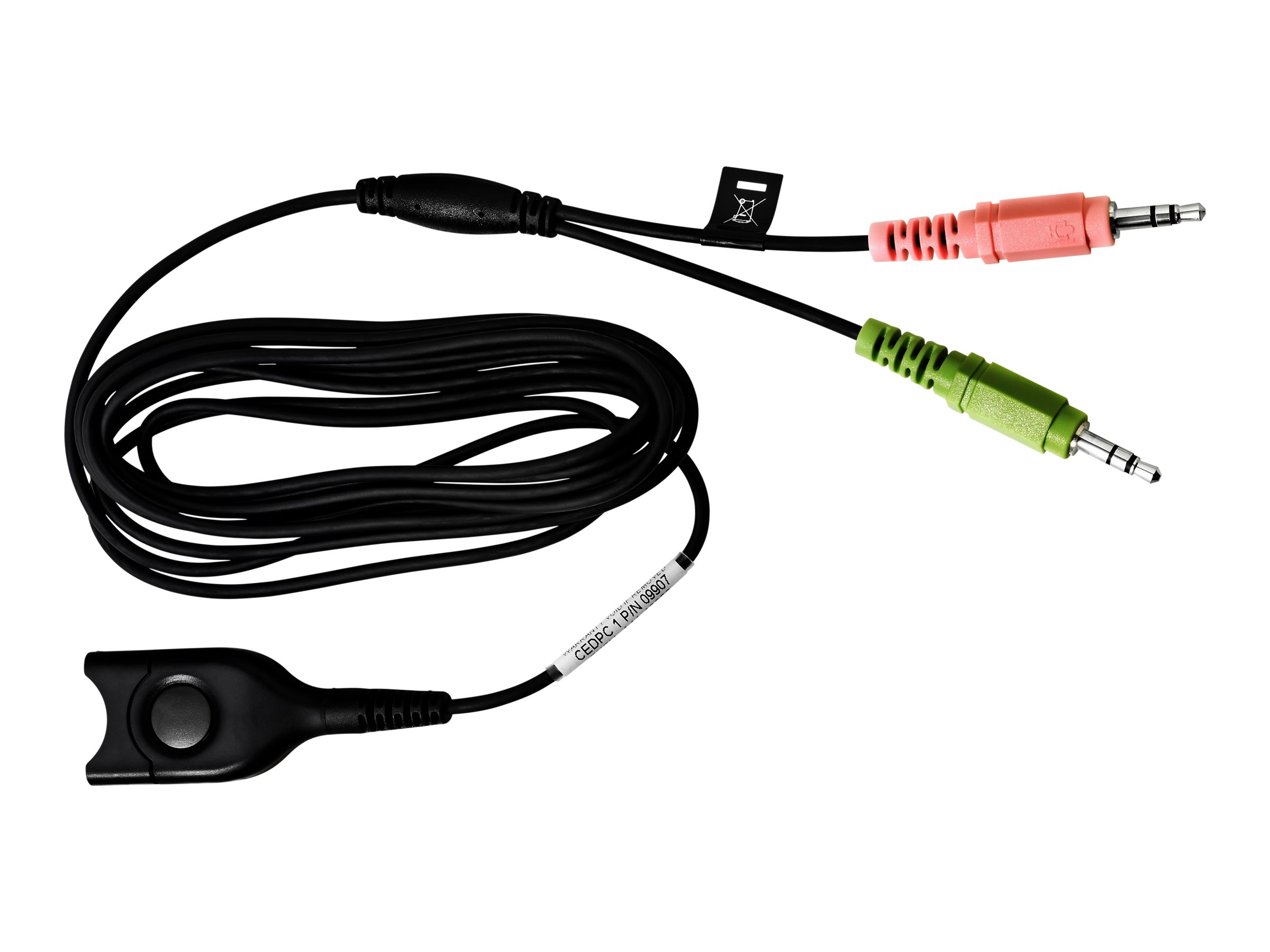 Sennheiser CEDPC 1 - Headset-Kabel - EasyDisconnect zu Stereo Mini-Klinkenstecker mnnlich