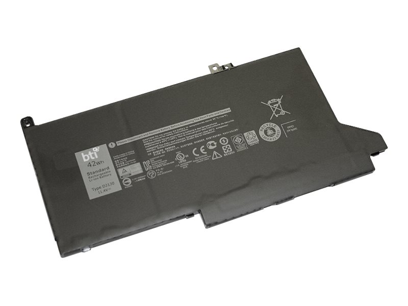 BTI - Laptop-Batterie (gleichwertig mit: Dell 451-BBZL, Dell DJ1J0, Dell 0DJ1J0, Dell C27RW, Dell PGFX4) - Lithium-Ionen - 3 Zel