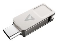 V7 - USB-Flash-Laufwerk - 64 GB - USB 3.2 / USB-C