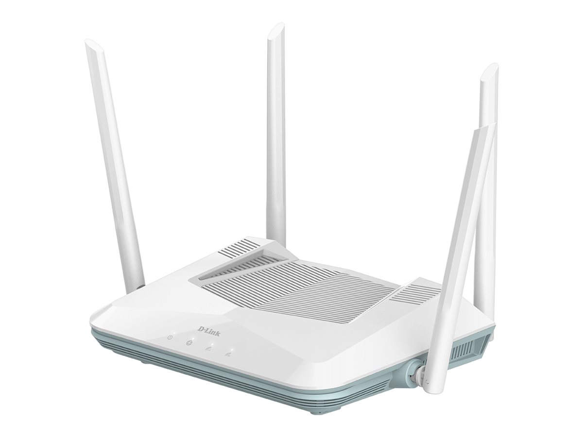 D-Link EAGLE PRO AI R32 - - Wireless Router - 4-Port-Switch - 1GbE - Wi-Fi 6 - Dual-Band