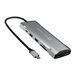 j5create JCD397-N - Mini-Dock - USB-C / USB4 / Thunderbolt 3 / Thunderbolt 4 - 2 x HDMI, DP - GigE