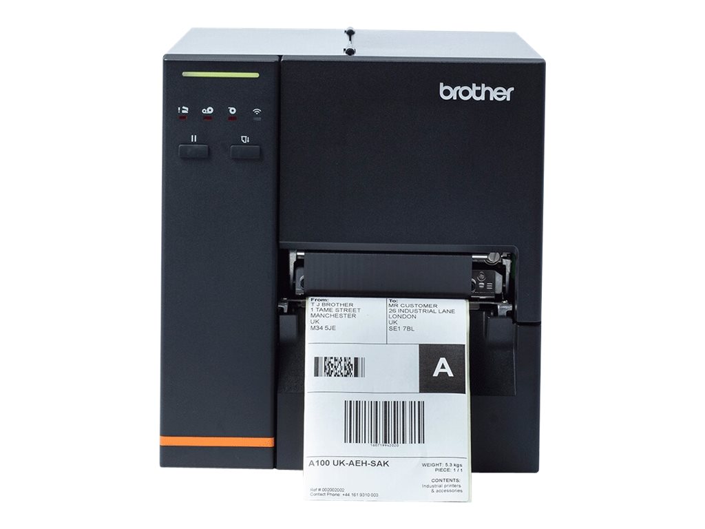 Brother TJ-4020TN - Etikettendrucker - Thermodirekt / Thermotransfer - Rolle (12 cm) - 203 dpi - bis zu 254 mm/Sek.